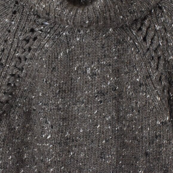 Veronica Beard Wool Baby Alpaca & Silk Chunky Knit Sweater Fall Winter Cozy - S - Picture 3 of 11